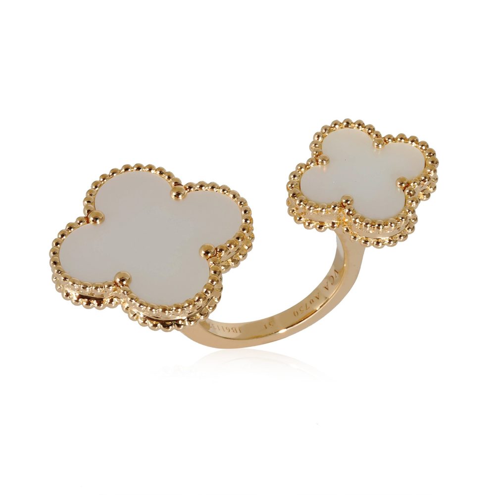 Van Cleef & Arpels Magic MOP Alhambra Ring in 18k - Picture 6 of 6
